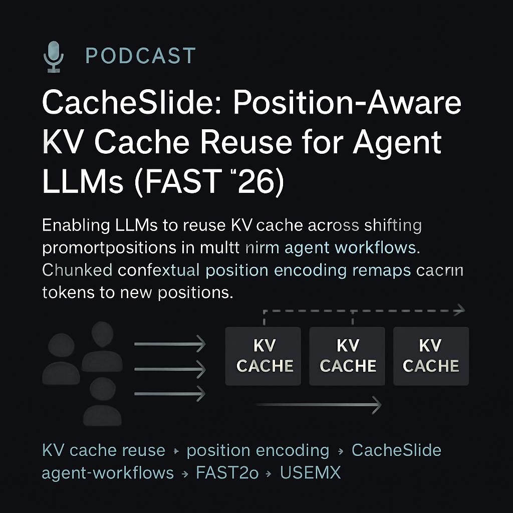 CacheSlide: Position-Aware KV Cache Reuse for Agent LLMs