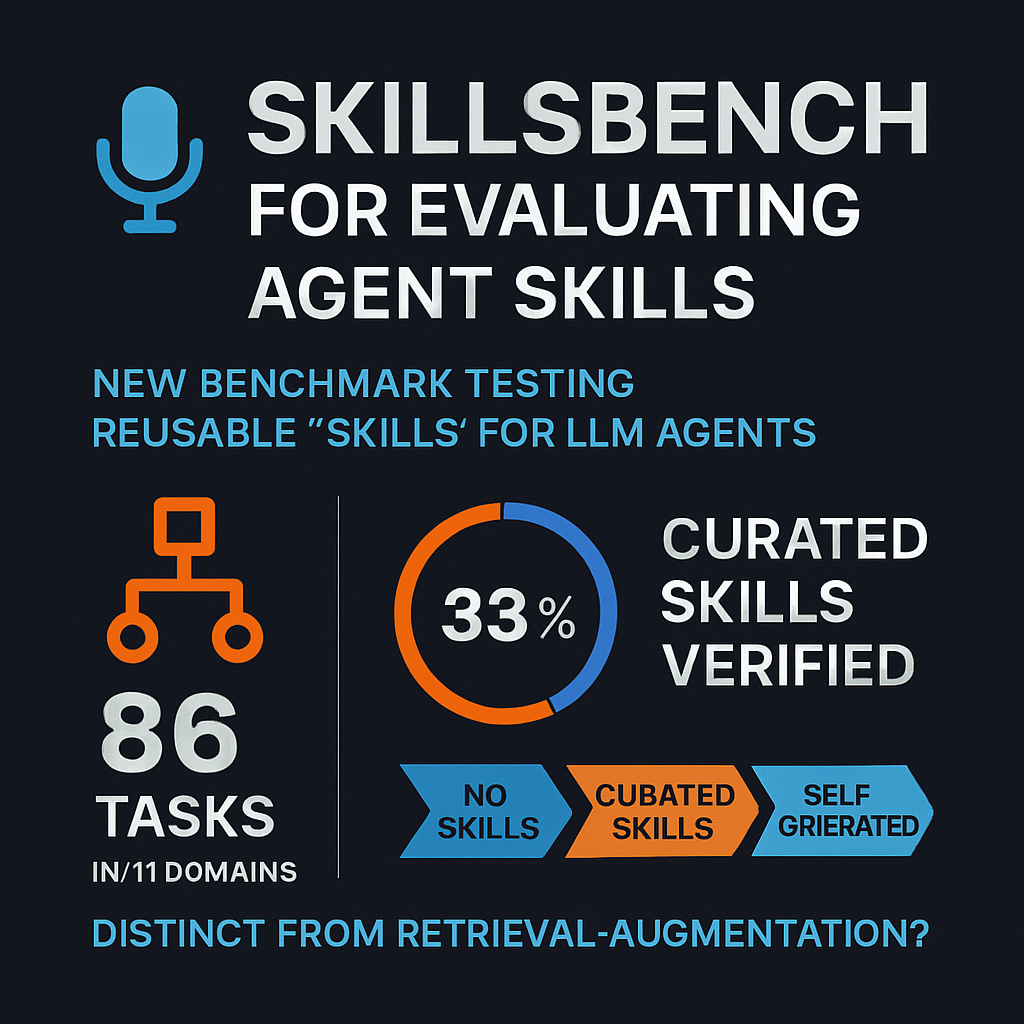SkillsBench for Evaluating Agent Skills