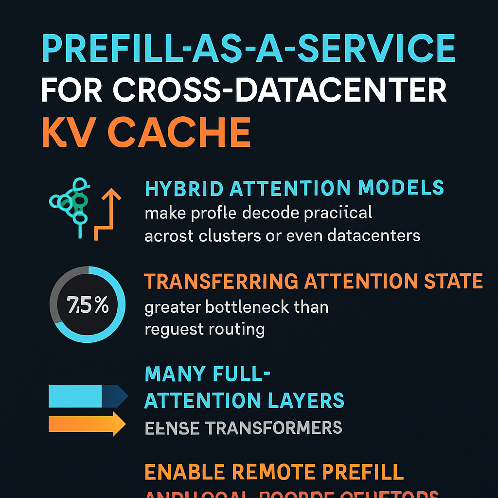 Prefill-as-a-Service for Cross-Datacenter KV Cache