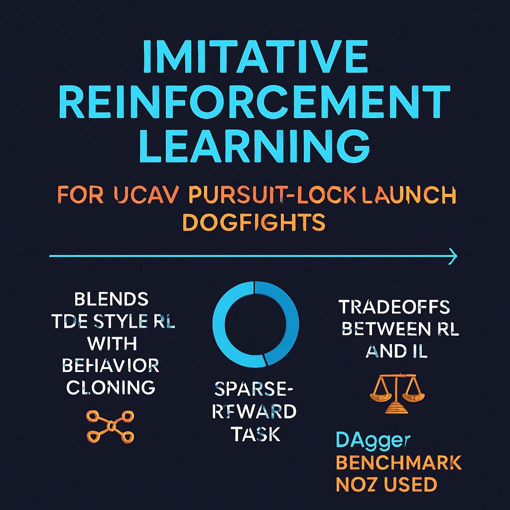 Imitative Reinforcement Learning for UCAV Pursuit-Lock-Launch Dogfights