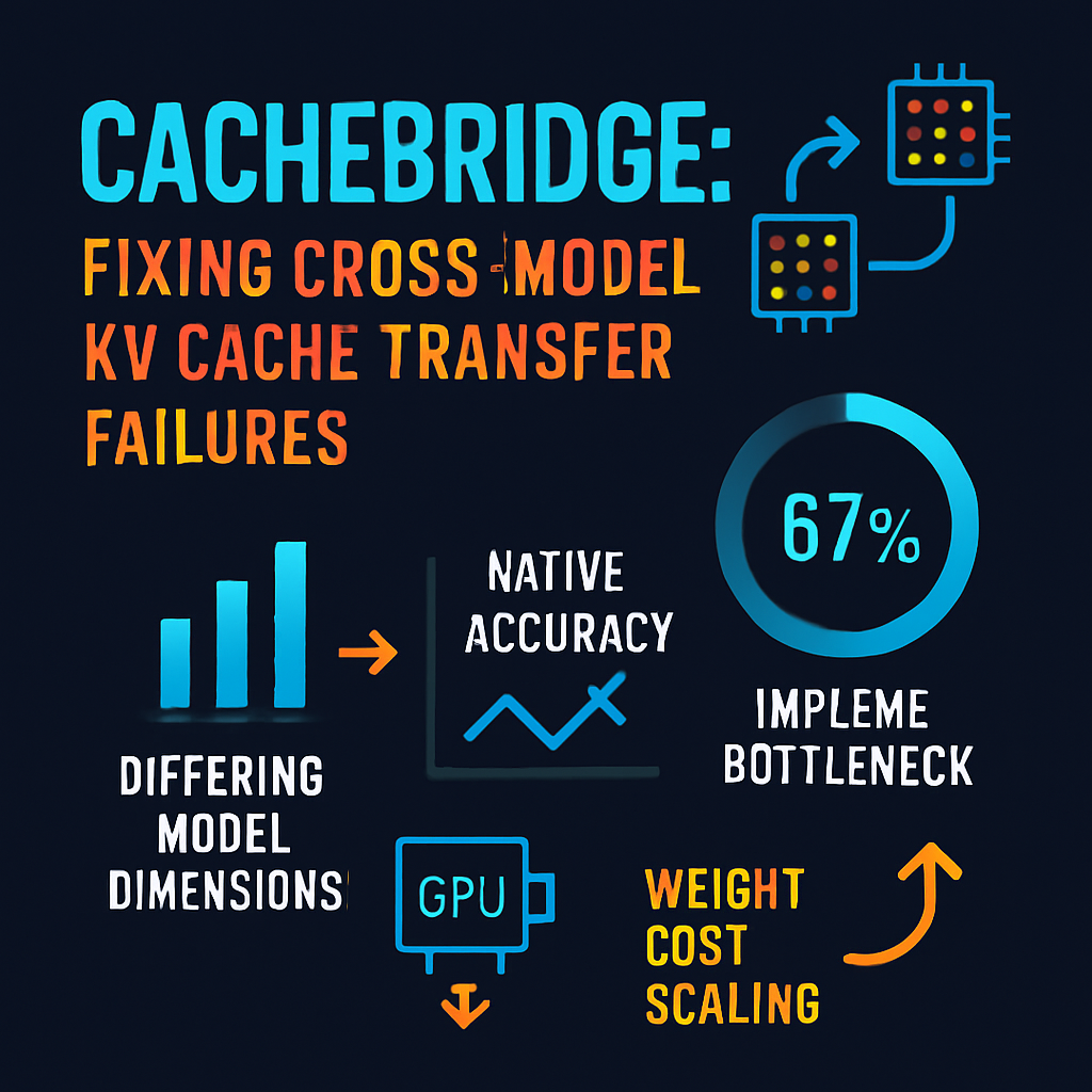 CacheBridge: Fixing Cross-Model KV Cache Transfer Failures