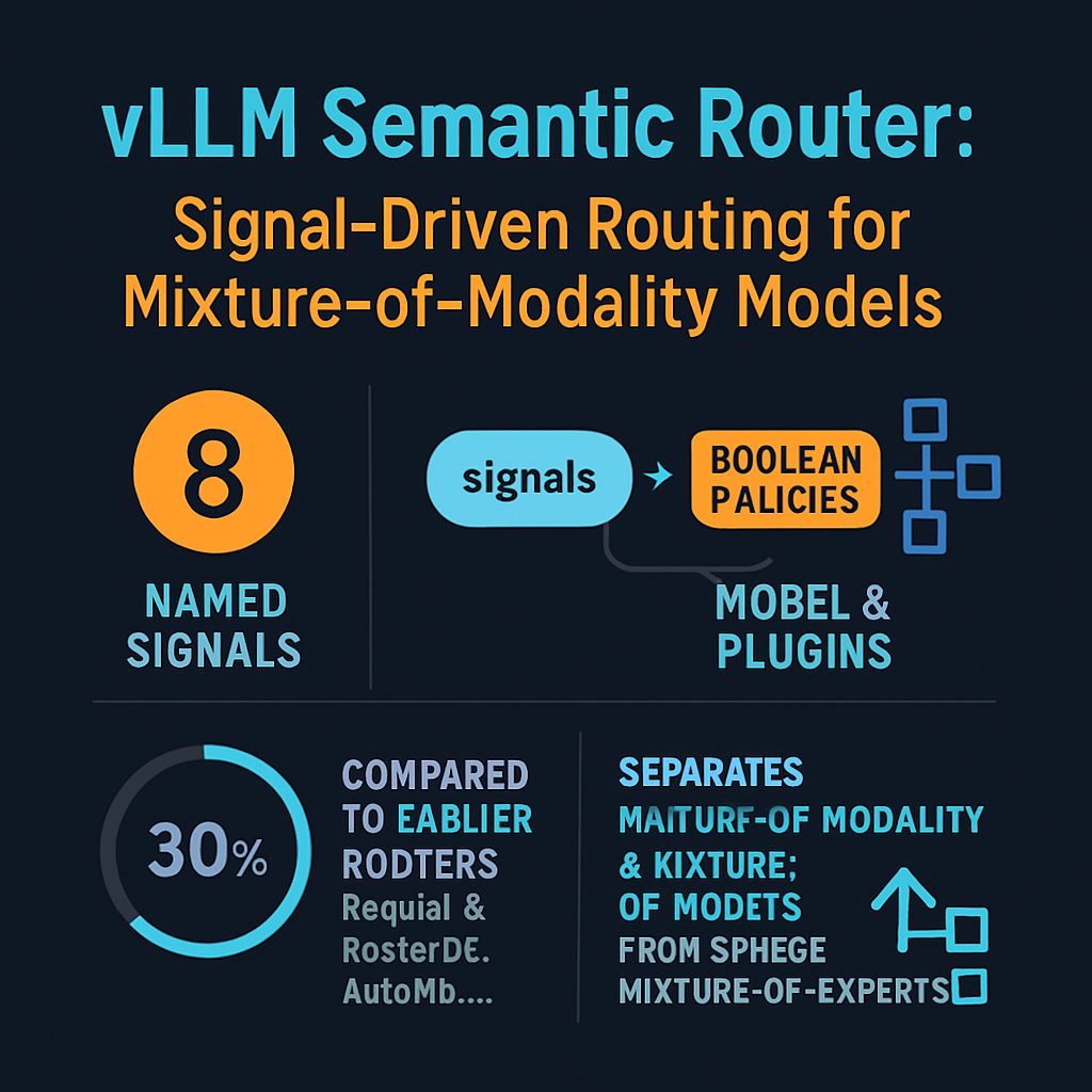 vLLM Semantic Router: Signal-Driven Routing for Mixture-of-Modality Models
