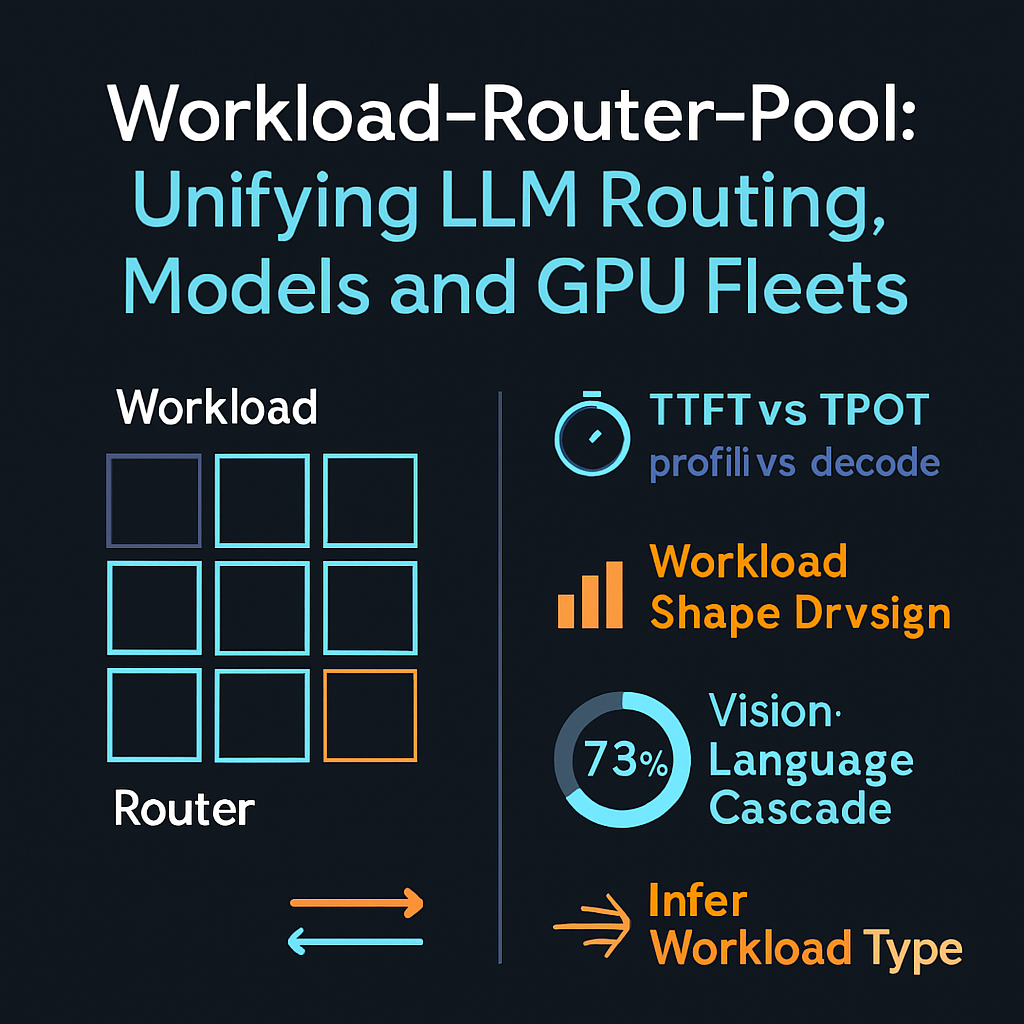 Workload–Router–Pool: Unifying LLM Routing, Models, and GPU Fleets