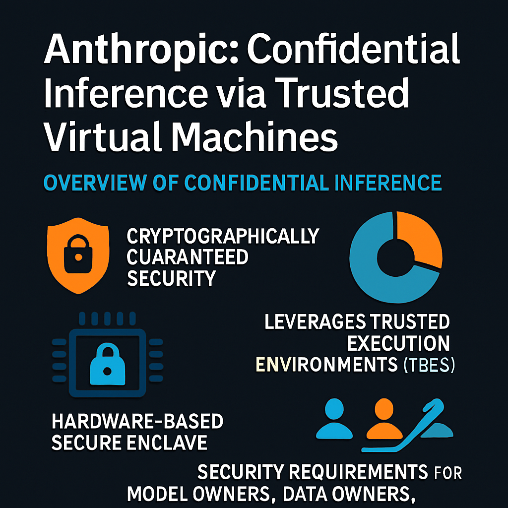 Anthropic: Confidential Inference via Trusted Virtual Machines