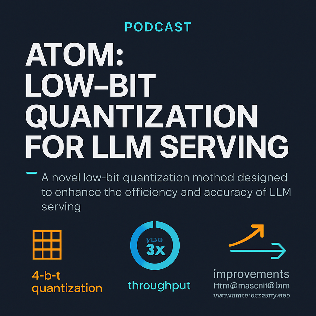 Atom: Low-Bit Quantization for LLM Serving