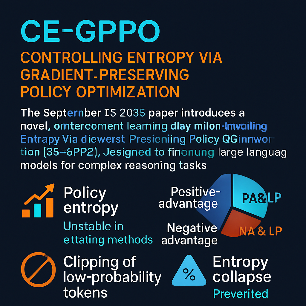 CE-GPPO: Controlling Entropy via Gradient-Preserving Policy Optimization