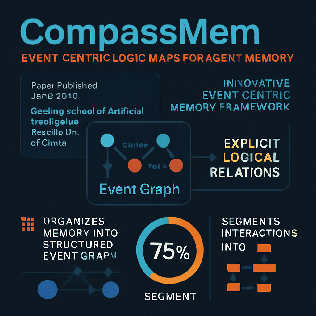 CompassMem: Event-Centric Logic Maps for Agent Memory