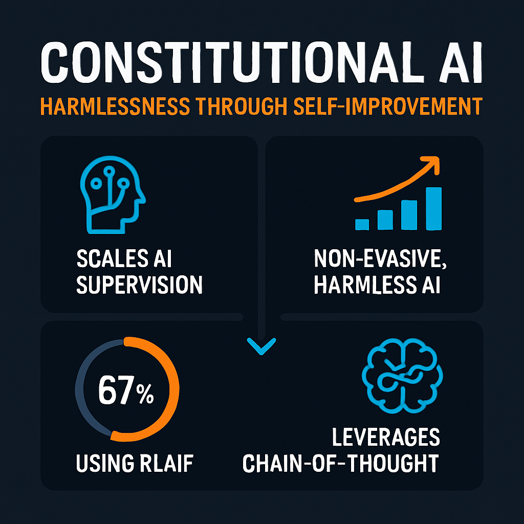 Constitutional AI: Harmlessness Through Self-Improvement