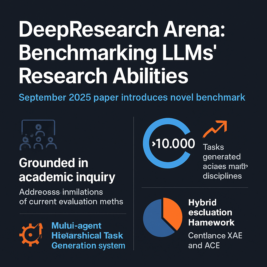 DeepResearch Arena: Benchmarking LLMs' Research Abilities