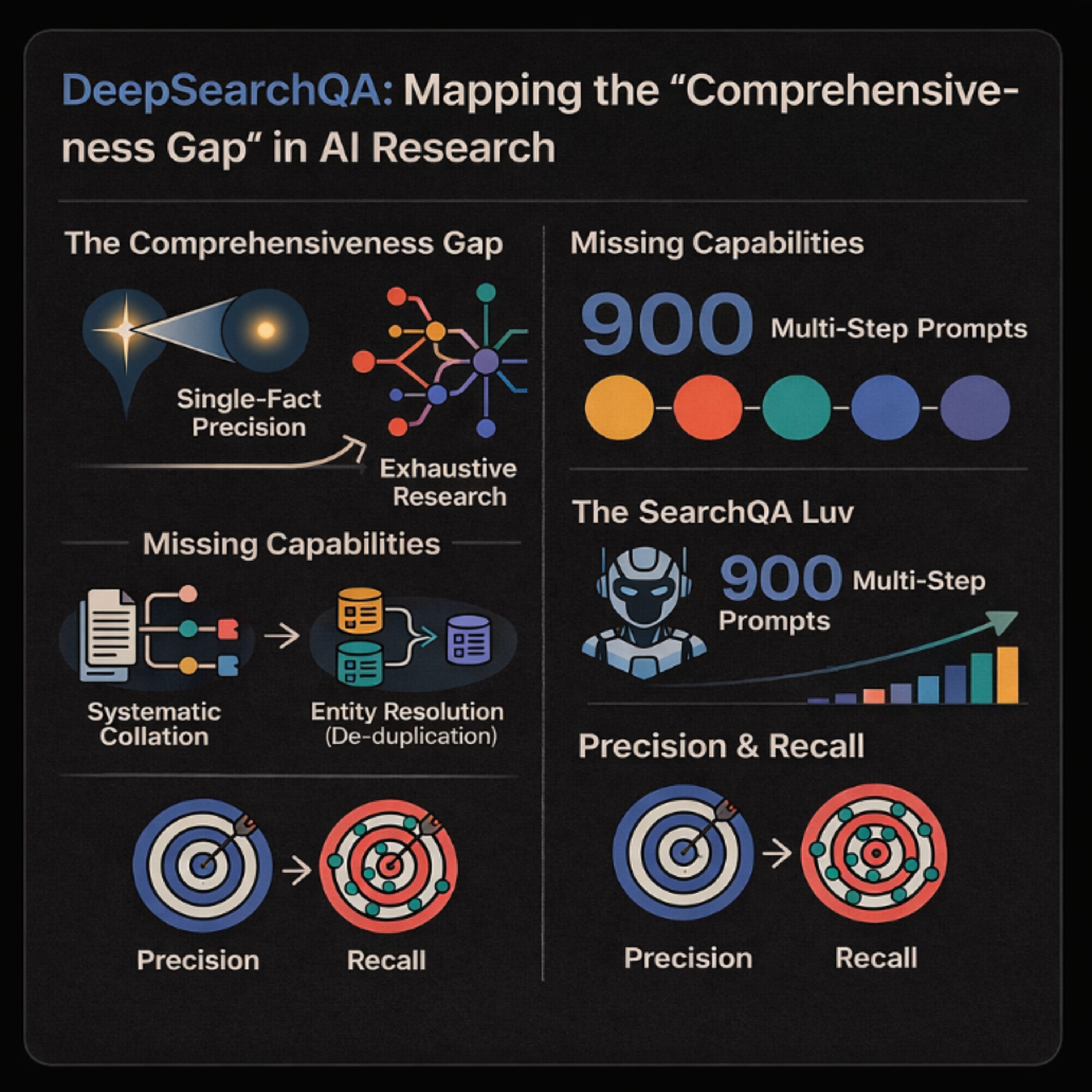 DeepSearchQA: Bridging the Comprehensiveness Gap for Deep Research Agents