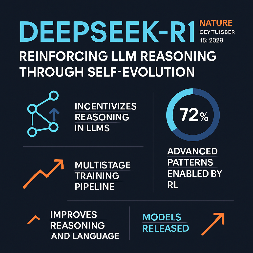 DeepSeek-R1: Reinforcing LLM Reasoning Through Self-Evolution