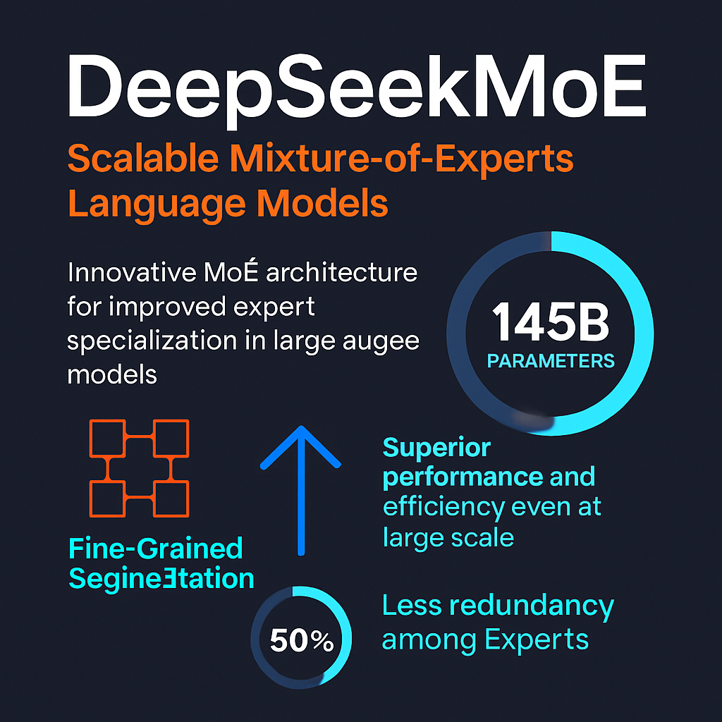 DeepSeekMoE: Scalable Mixture-of-Experts Language Models