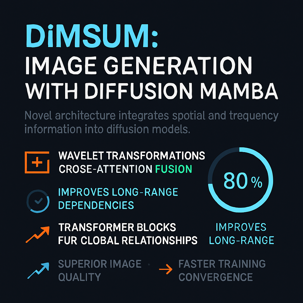 DiMSUM: Image Generation with Diffusion Mamba