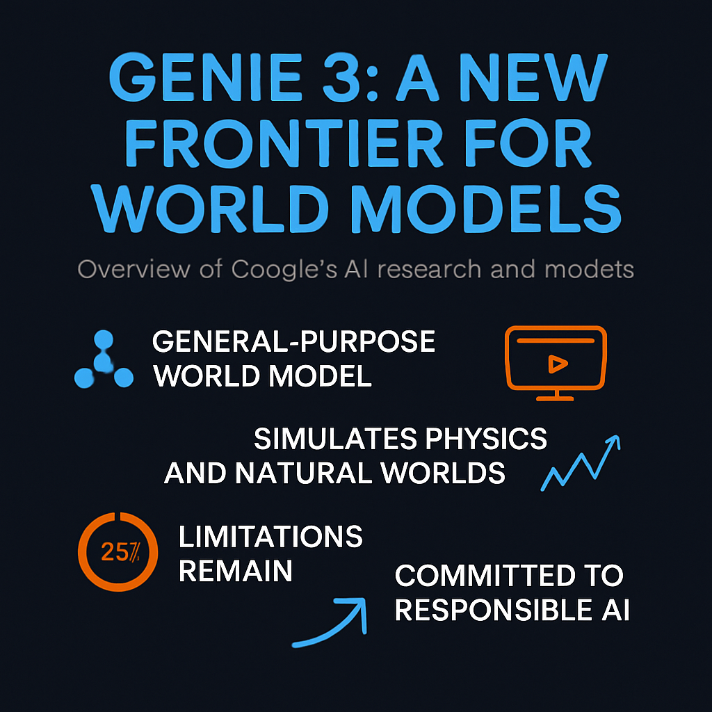 Genie 3: A New Frontier for World Models