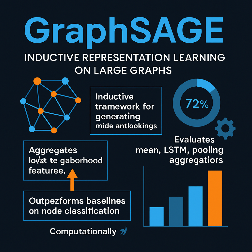 GraphSAGE: Inductive Representation Learning on Large Graphs