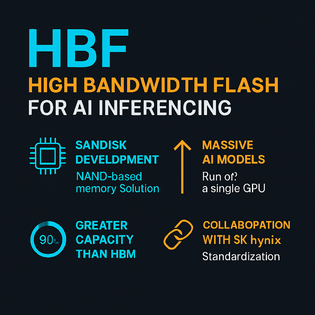 HBF: High Bandwidth Flash for AI Inferencing