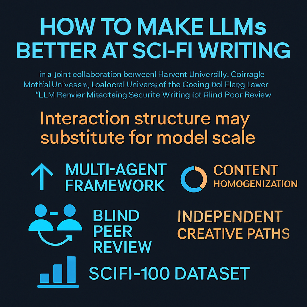 How to make LLMs better at sci-fi writing