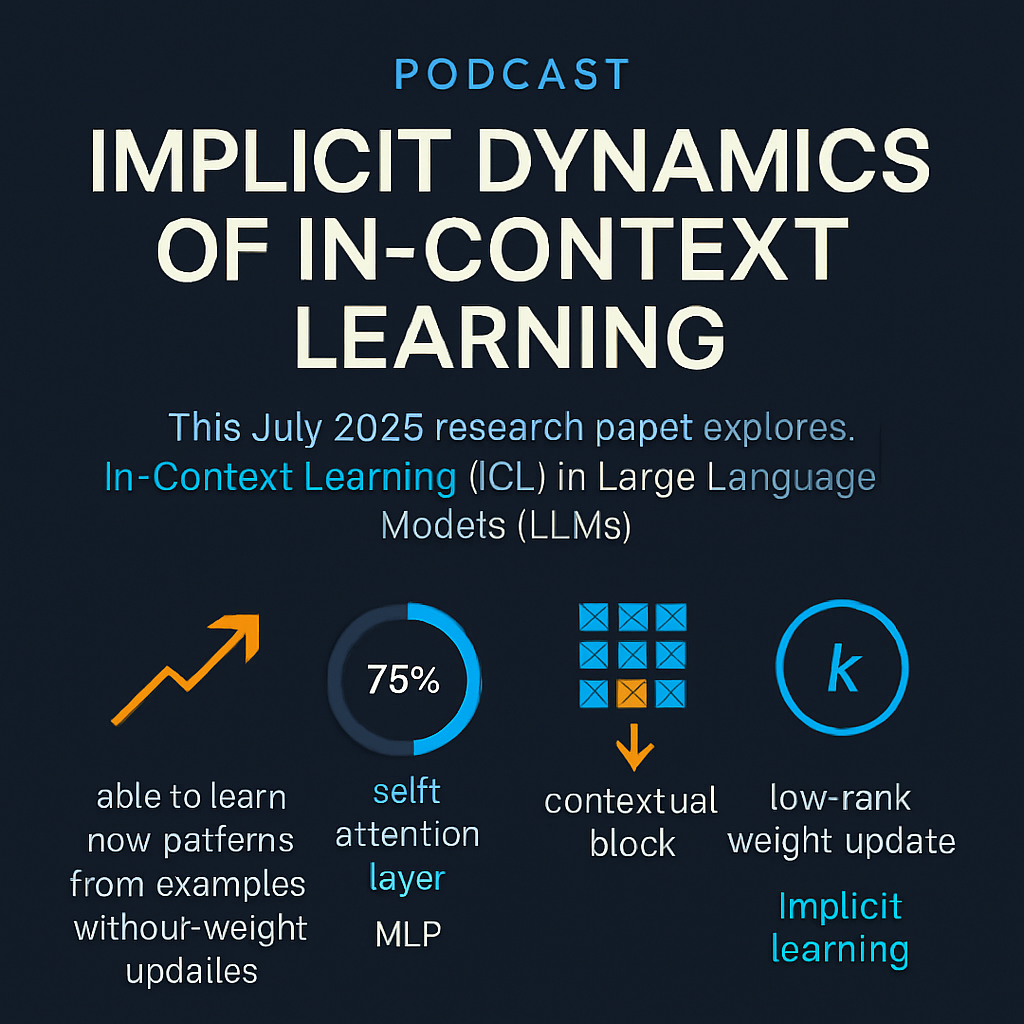 Implicit Dynamics of In-Context Learning