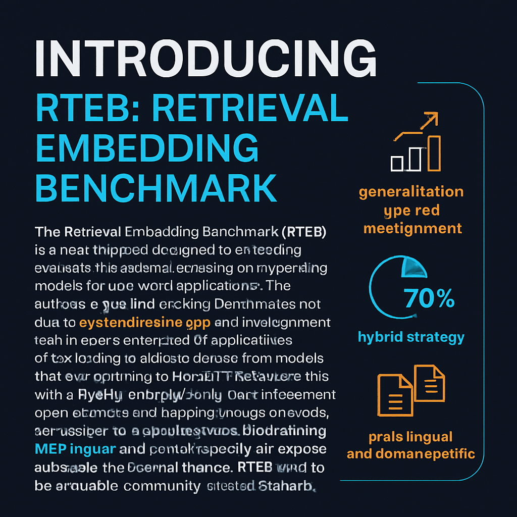 Introducing RTEB: Retrieval Embedding Benchmark