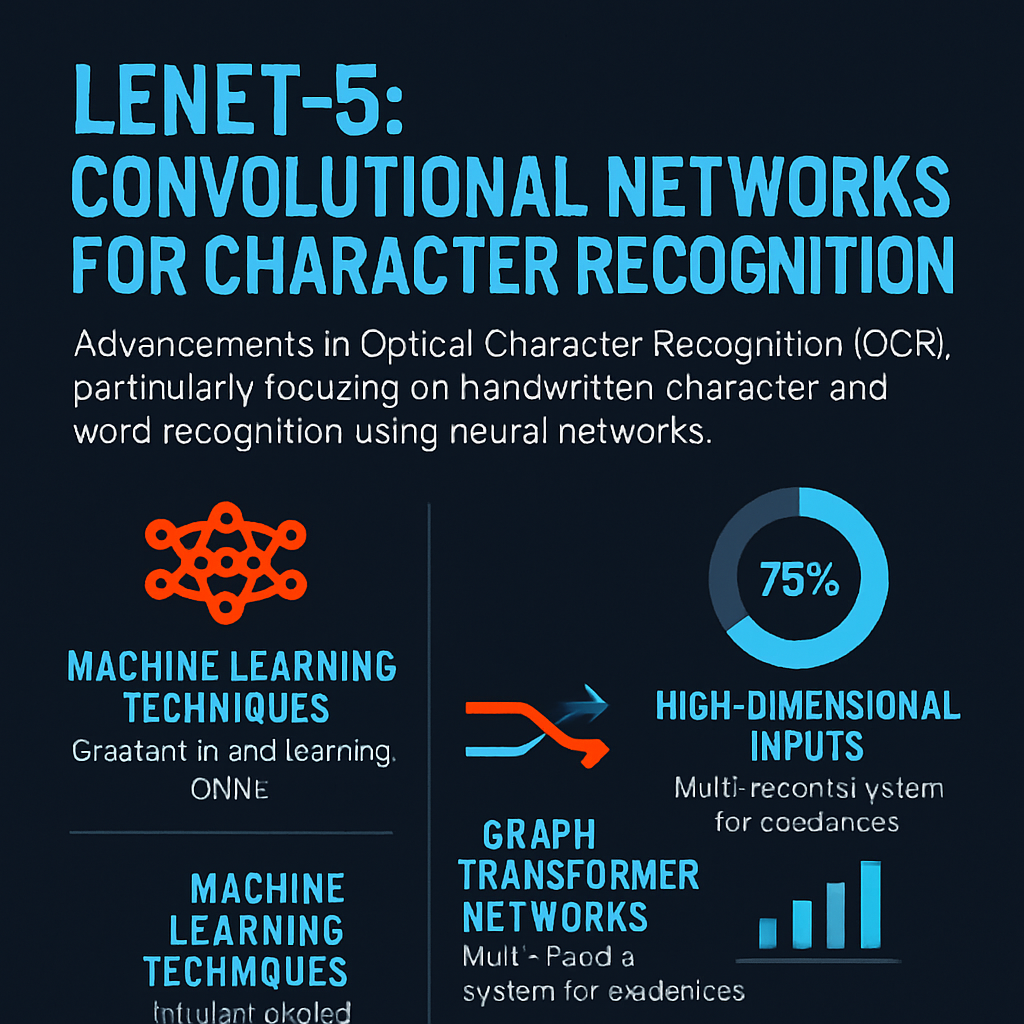 LeNet-5: Convolutional Networks for Character Recognition