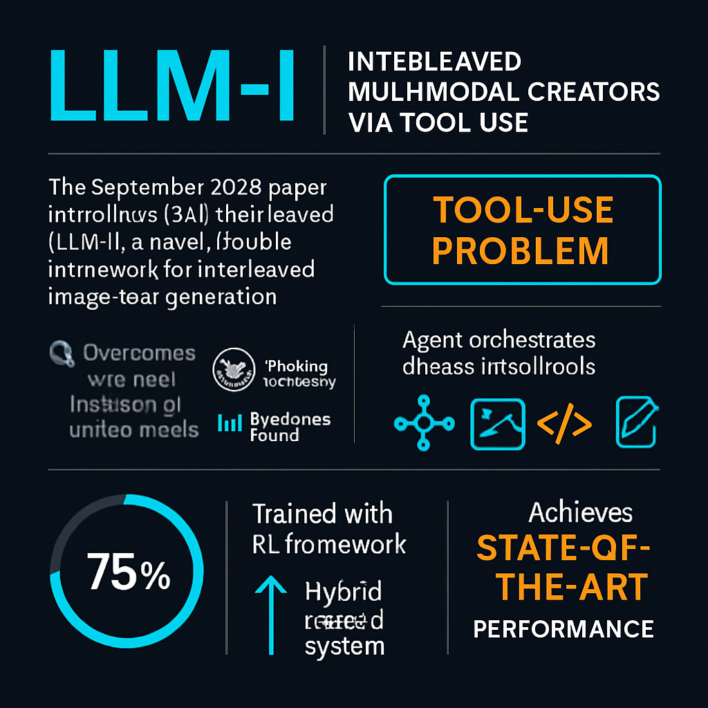 LLM-I: Interleaved Multimodal Creators via Tool-Use