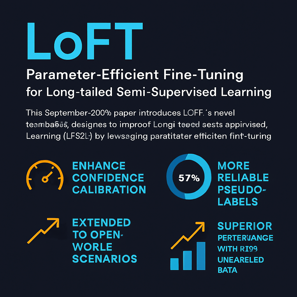 LoFT: Parameter-Efficient Fine-Tuning for Long-tailed Semi-Supervised Learning