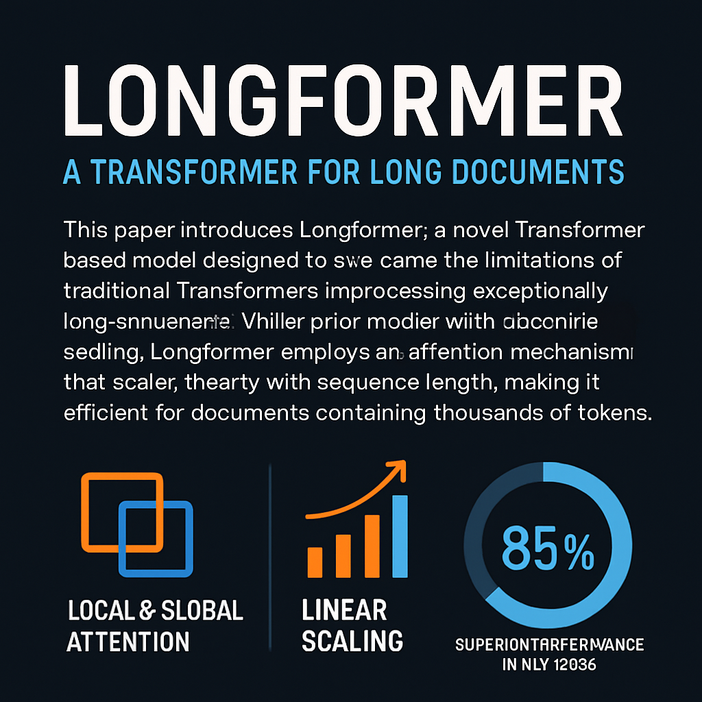 Longformer: A Transformer for Long Documents