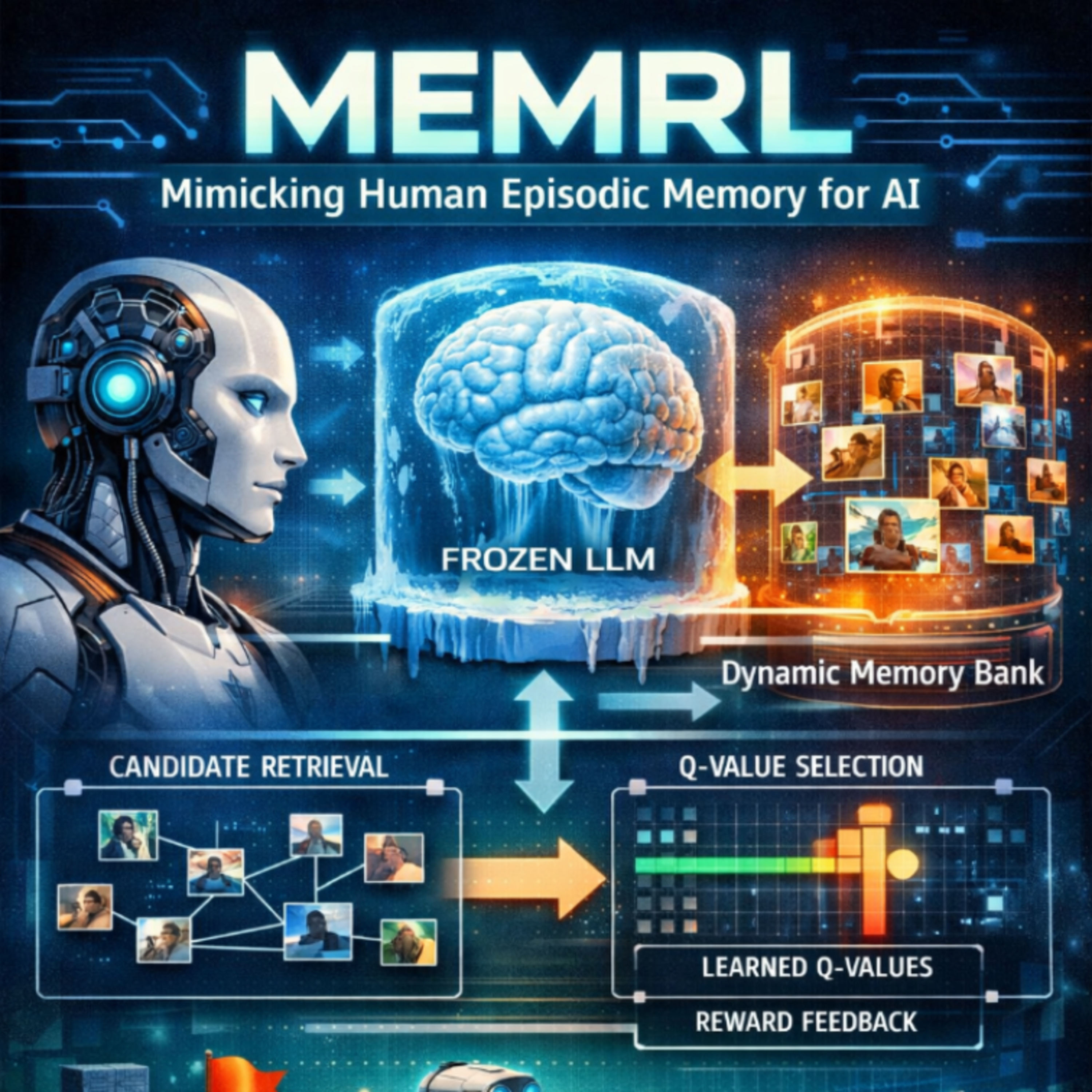 MEMRL: Self-Evolving Agents via Runtime Reinforcement Learning on Episodic