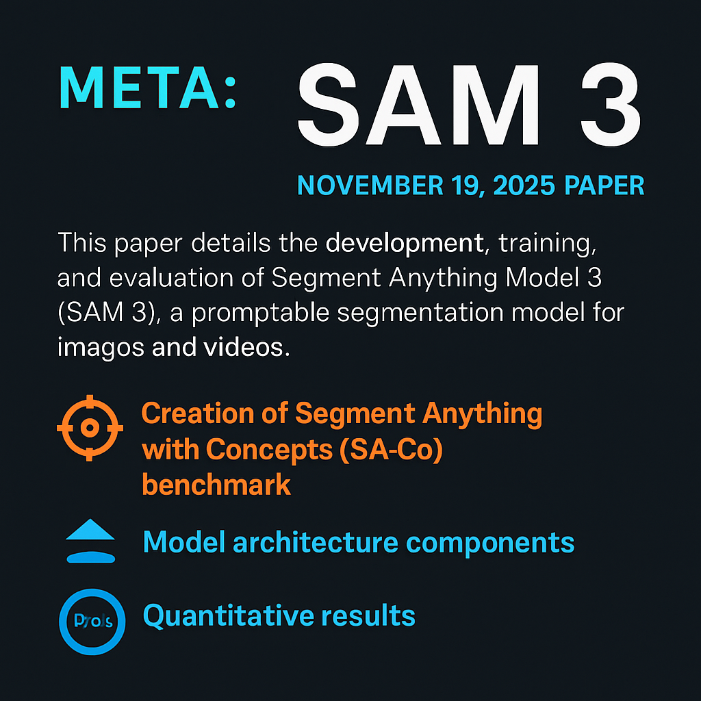 Meta: SAM 3