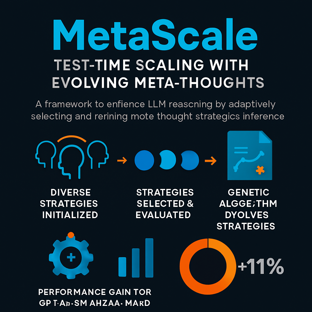 MetaScale: Test-Time Scaling with Evolving Meta-Thoughts