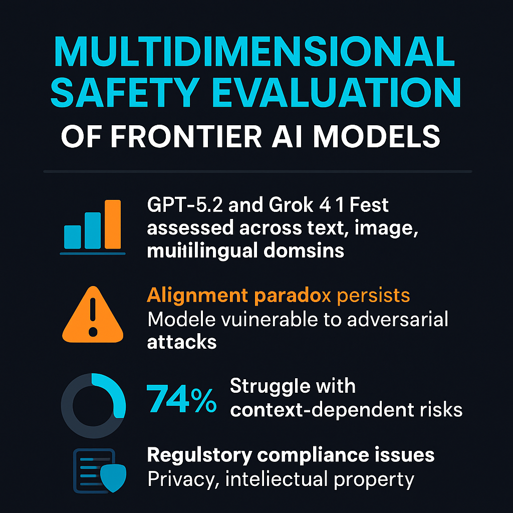 Multidimensional Safety Evaluation of Frontier AI Models