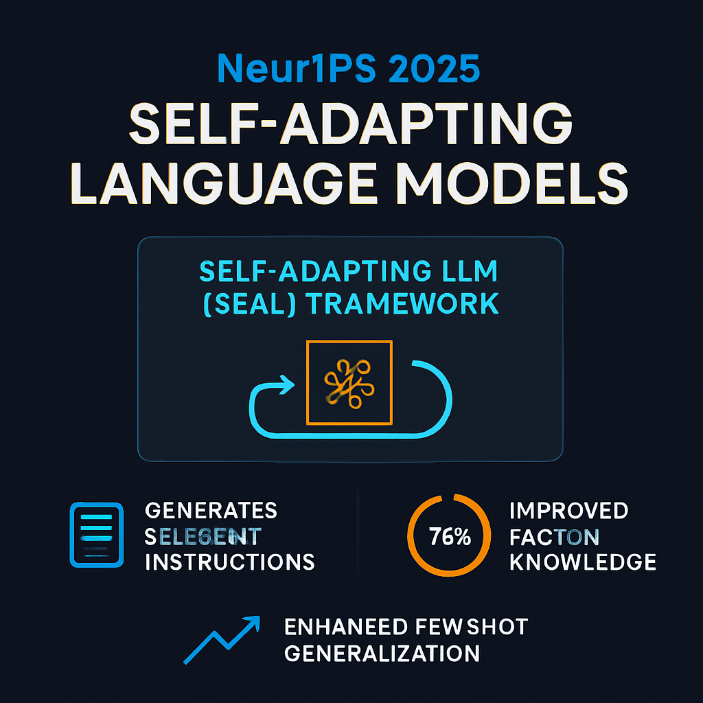 NeurIPS 2025: Self-Adapting Language Models