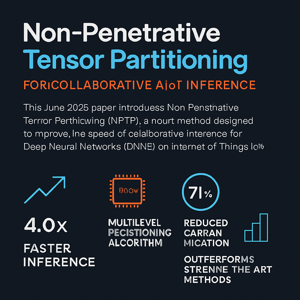 Non-Penetrative Tensor Partitioning for Collaborative AIoT Inference