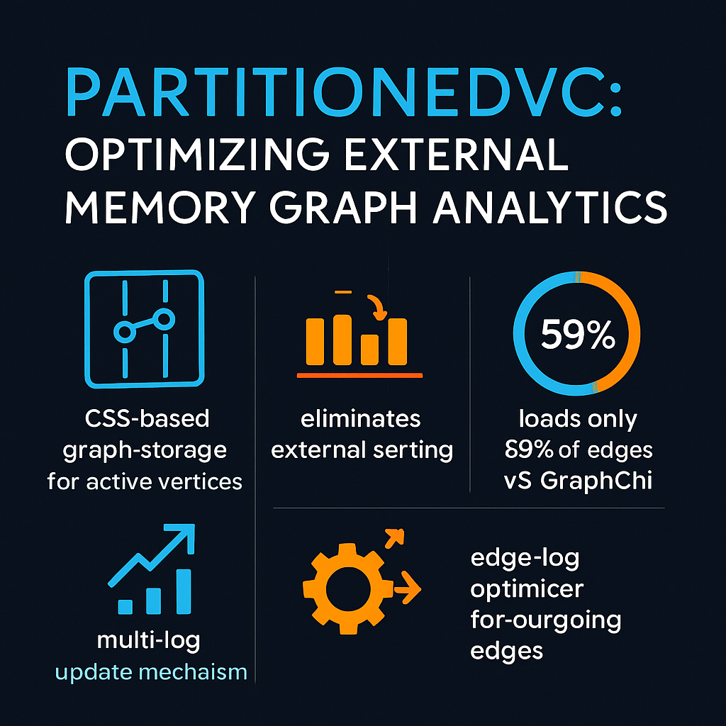 PartitionedVC: Optimizing External Memory Graph Analytics