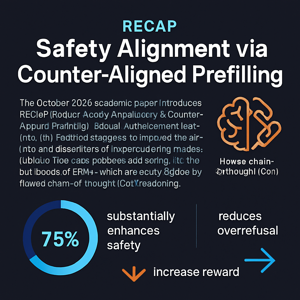 RECAP: Safety Alignment via Counter-Aligned Prefilling