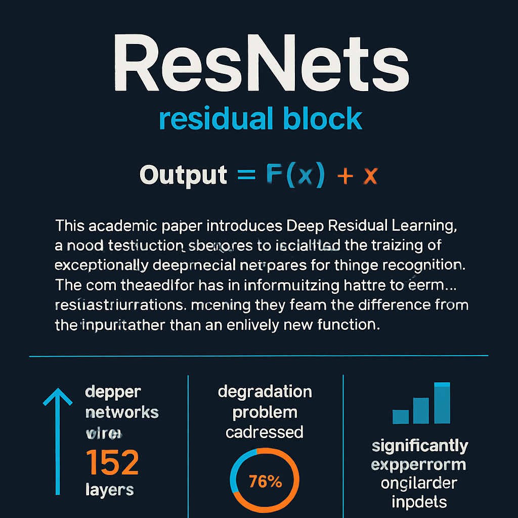ResNets - residual block