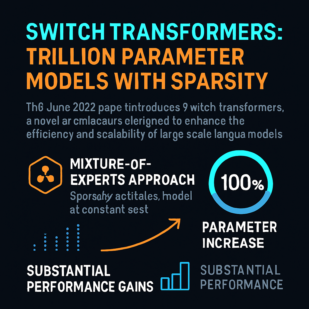 Switch Transformers: Trillion Parameter Models with Sparsity