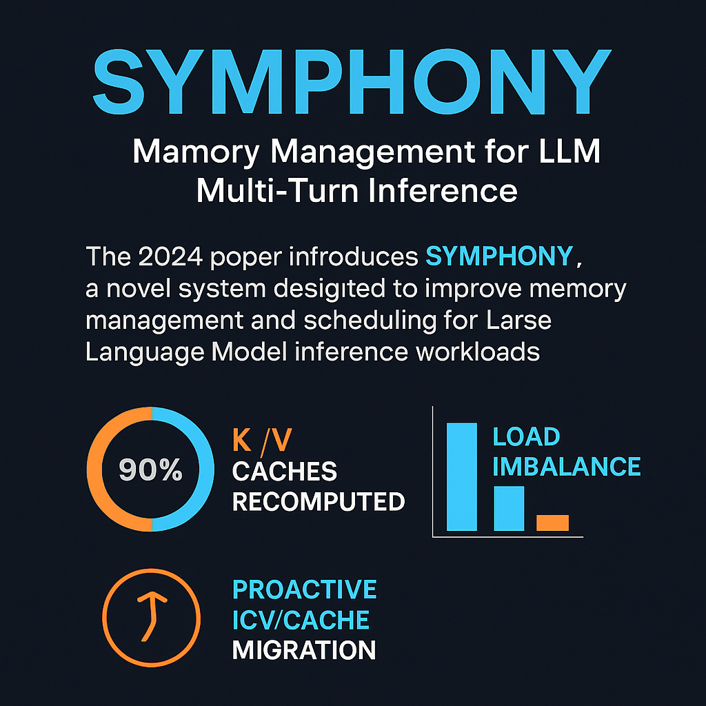 SYMPHONY: Memory Management for LLM Multi-Turn Inference
