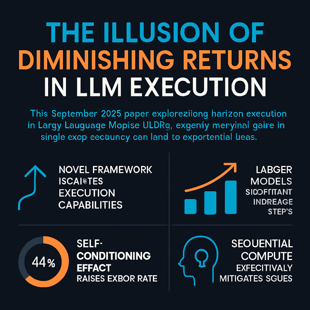 The Illusion of Diminishing Returns in LLM Execution