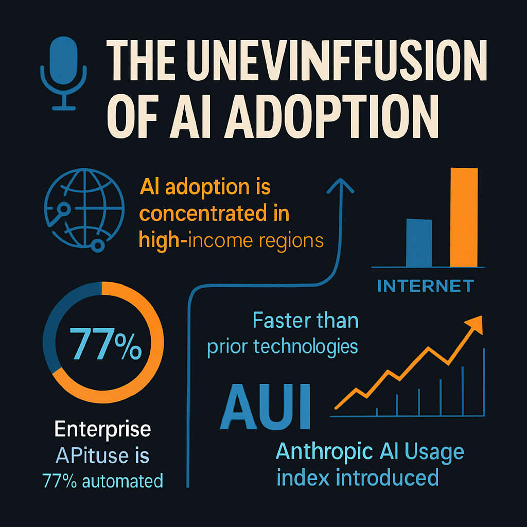 The Uneven Diffusion of AI Adoption