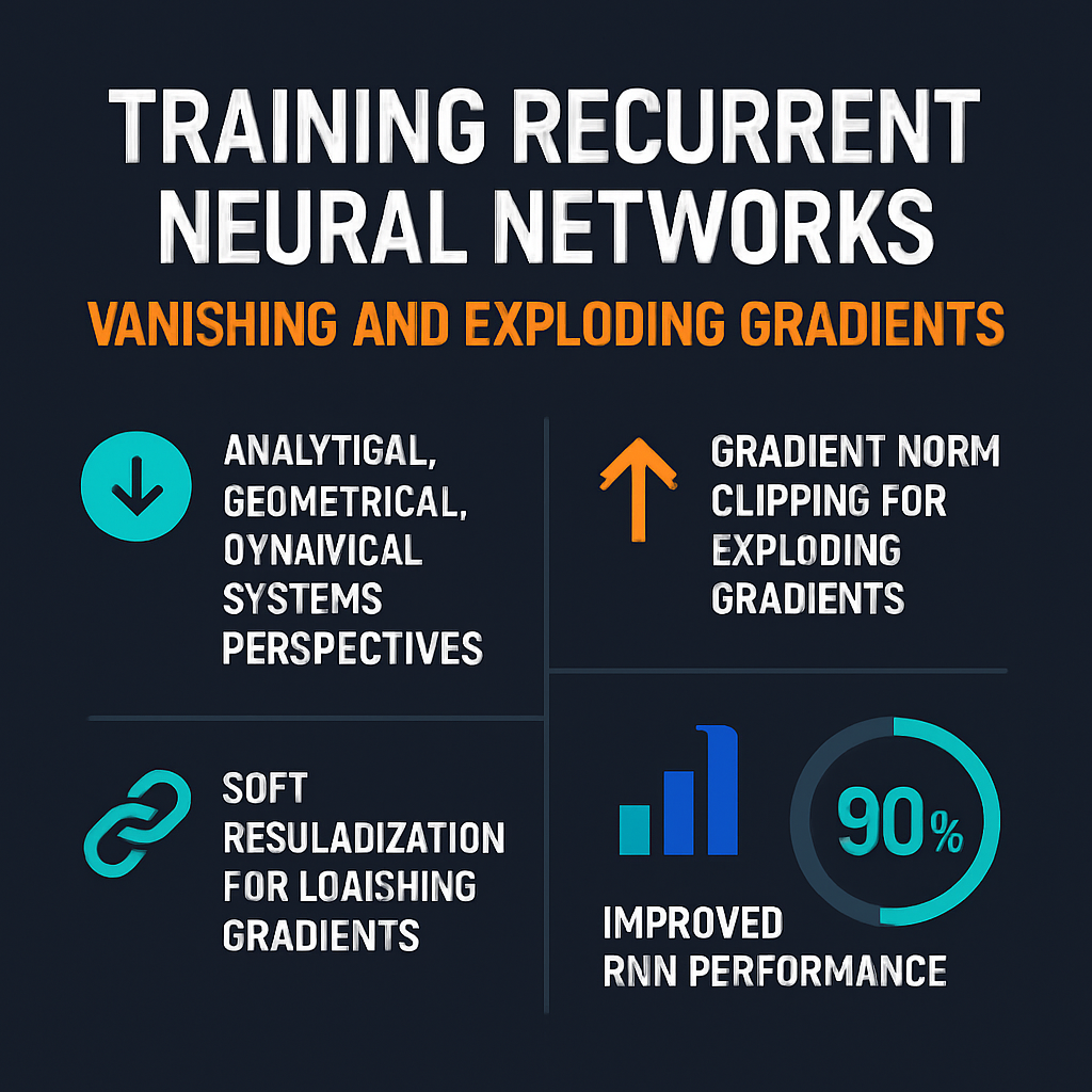 Training Recurrent Neural Networks: Vanishing and Exploding Gradients
