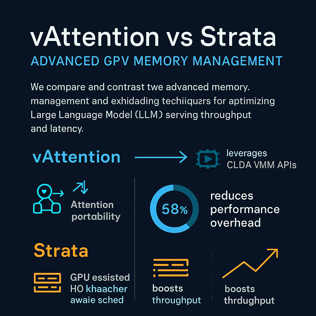 vAttention Vs Strata: advanced GPU memory management